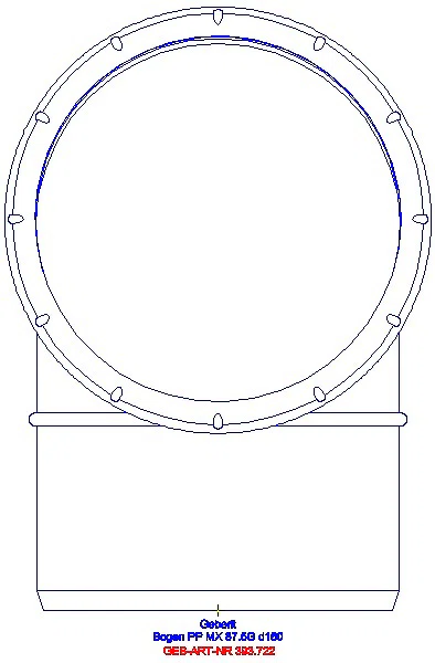 GE Silent-Pro Bogen 87,5Gr d160mm_393.724.14.1_A