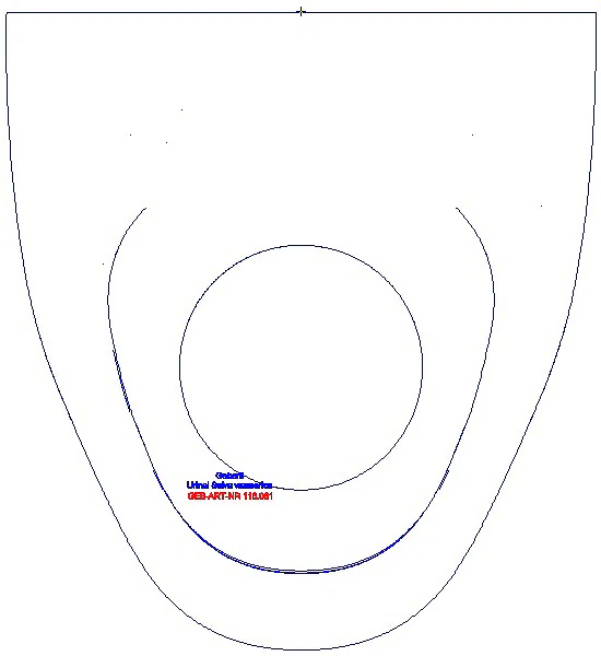 GE Urinal Selva, wasserlos_116.081.00.1_G
