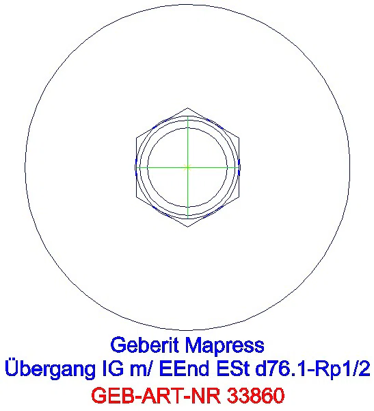 GE Mapress Edelstahl Übergang mit IG und Einschubende d76,1-Rp1/2_33860_L