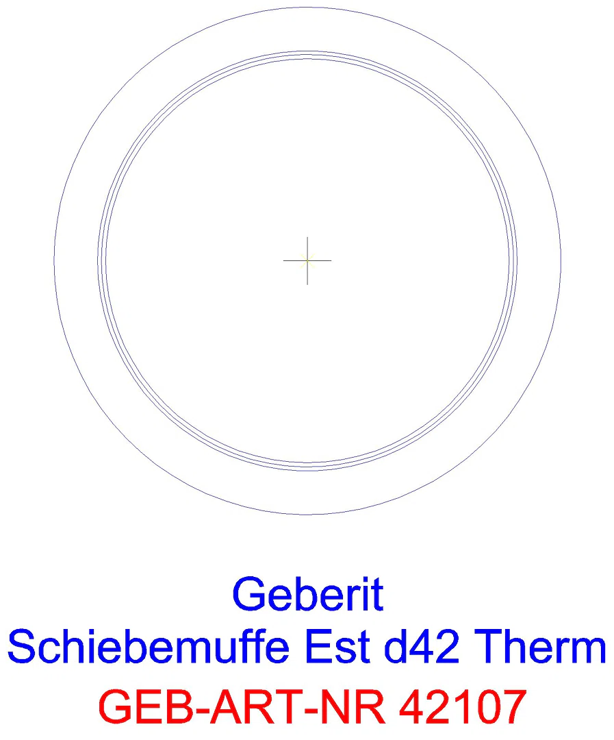 GE Mapress Therm Schiebemuffe d42 _42107_a