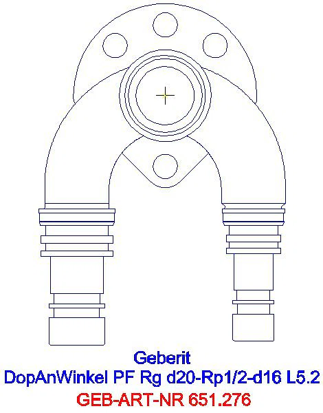 GE PushFit Doppelanschlusswinkel 90Gr Rg d20-Rp1/2-d16 L:52mm_651.276.00.1_A