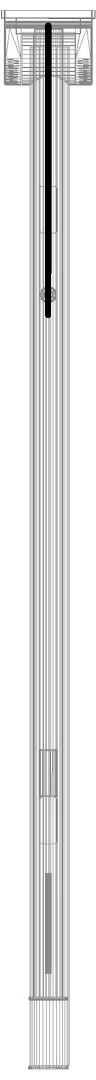 HEWI SK-Griff Duo (B), li, PRH, 900, WC- Spül (E-Ausf.),schliff