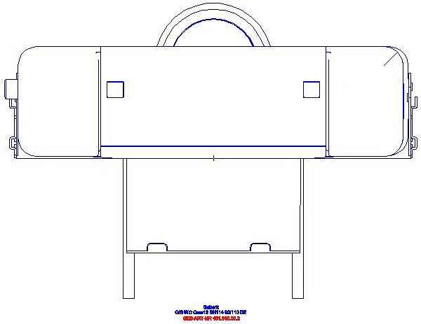 GE GIS Element f. Wand-WC, 114cm mit Omega UP-SPK 12cm_461160002_G