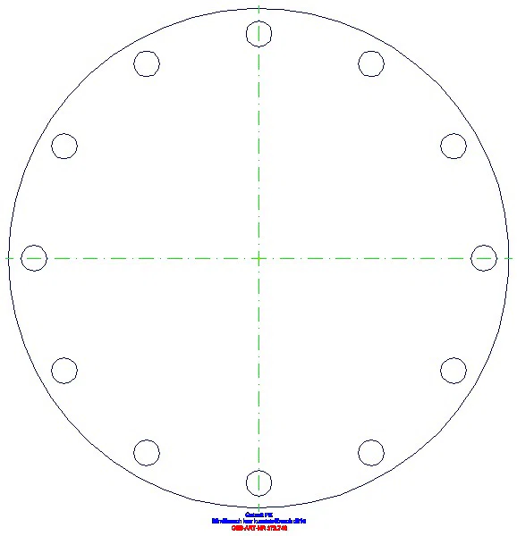 GE PE Blindflansch d315_372.748.00.1_G