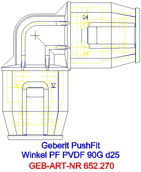 GE PushFit Winkel 90Gr PVDF d25_652.270.00.1_L