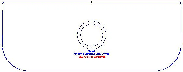 iCon AP-SPK aufgesetzt, 2-Mengen- Spülung, Wasseranschluss seitlich_229420000_G