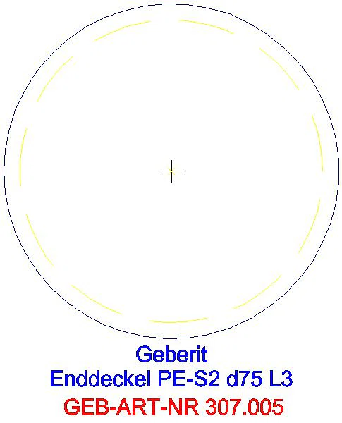 GE Silent-db20 Enddeckel d75_307.005.14.1_G