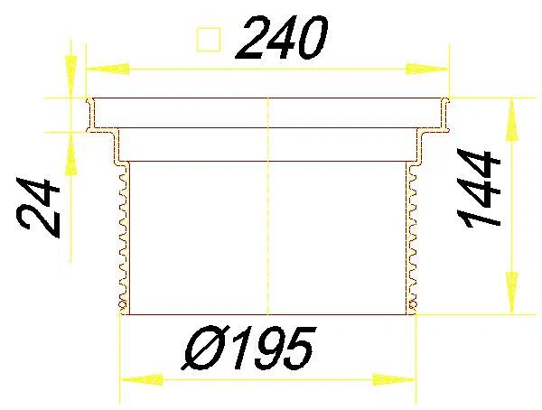 DALLMER Aufsatzrahmen 608.0