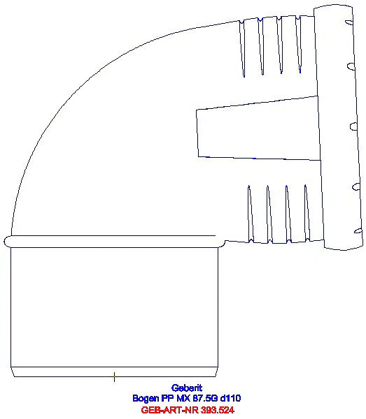 GE Silent-Pro Bogen 87,5Gr d110mm_393.524.14.1_L