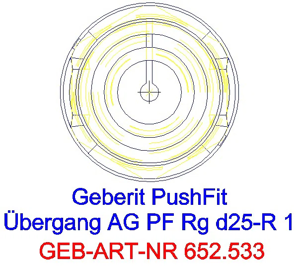 GE PushFit Übergang mit AG Rg d25-R1_652.533.00.1_A