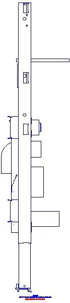 GE Duofix Element f. WT, 82-98cm, S-Arm. 2 WZ-Strecken, UP-KH u. Anschl. T-St._111028002_L