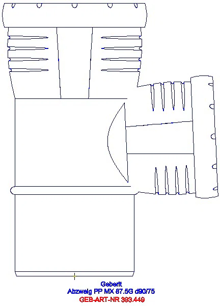 GE Silent-Pro Abzweig 87,5Gr d90/75_393.449.14.1_L