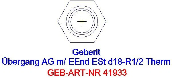 GE Mapress Therm Übergang mit AG und Einschubende d18-R1/2_41933_L