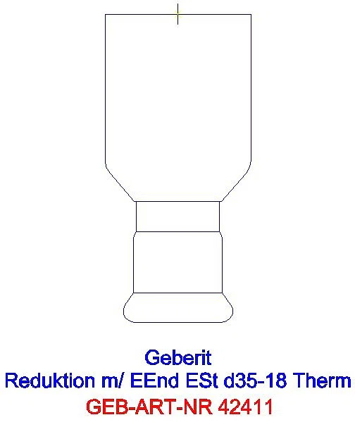 GE Mapress Therm Reduktion mit Einschubende d35-18_42411_G