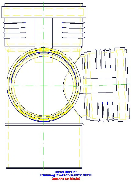 GE Silent-PP Eckabzweig 87,5Gr d125/110/110_390.662.14.1_L