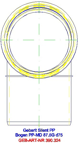 GE Silent-PP Bogen 87,5Gr d75_390.324.14.1_L