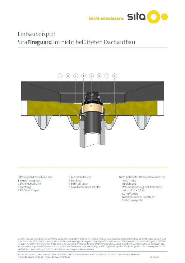 Freispiegelentwässerung Einbaubeispiele 