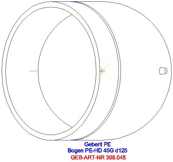 GE PE Bogen 45Gr d125_368.045.16.1_G
