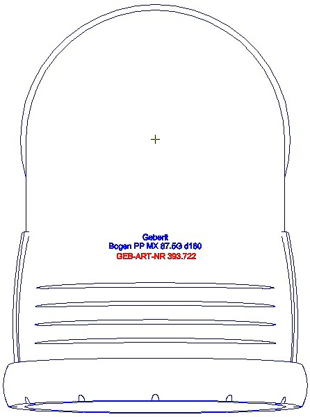 GE Silent-Pro Bogen 87,5Gr d160mm_393.724.14.1_G