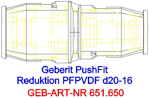GE PushFit Reduktion PVDF d20-16_651.650.00.1_G