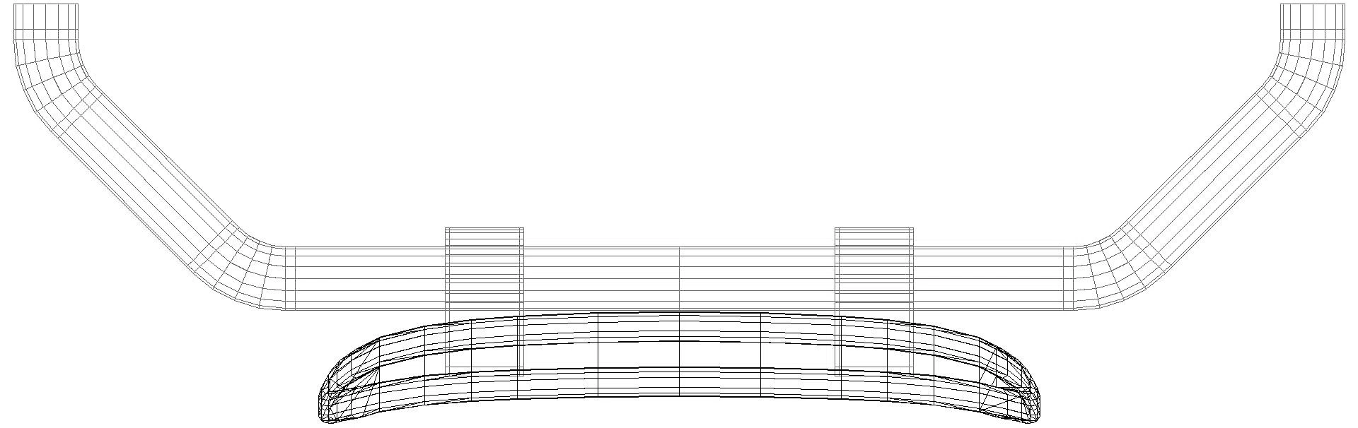 HEWI Rückenstütze Fb 90, WA 230mm SK-Griff-Montage senfgelb