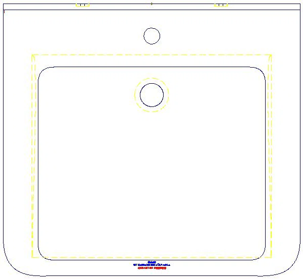 Renova Comfort Square WT barrierefrei 60x55cm, m. Hl., o. Ül._128662000_G