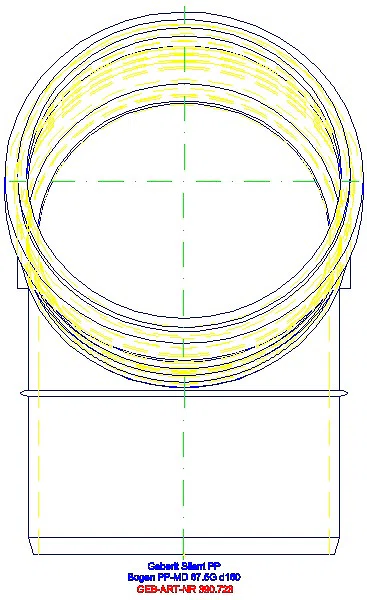 GE Silent-PP Bogen 67,5Gr d160_390.723.14.1_L
