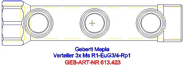 GE Verteiler dreifach Ms R1-EuG3/4-Rp1_613.423.00.1_G