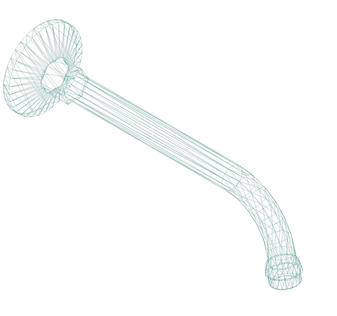 GROHE Brausearm Relexa 27406 Ausladung 218mm DN15 chrom