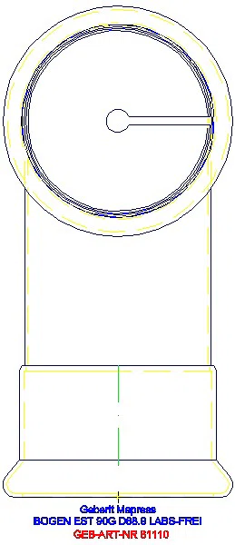 GE Mapress Edelstahl Bogen 90Gr d88,9 (LABS-frei)_81110_L
