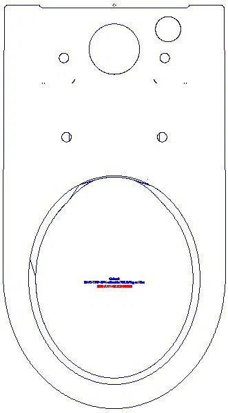 iCon Stand-WC für AP-SPK aufgesetzt Tiefspüler, Rimfree, Abg.multi_200460000_G