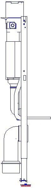 GE Duofix Element f. WWC, 98cm mit Omega UP-SPK 12cm_111030002_L