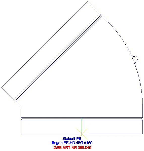 GE PE Bogen 45Gr d160_369.045.16.1_A