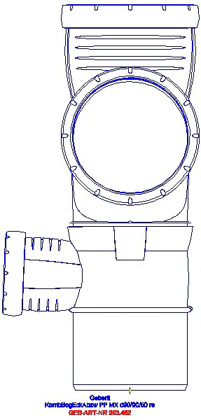 GE Silent-Pro Kombibogeneckabzweig 87,5Gr d90/90/50 rechts_393.462.14.1_A