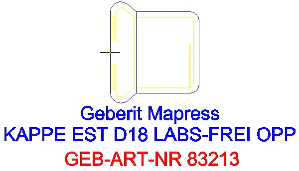 GE Mapress Edelstahl Kappe d18 (LABS-frei)_83213_A