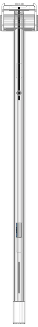 HEWI SK-Griff Duo (A),li,PRH,850,WC- Spül/FKT(E-Ausf.)PVD messing glzd
