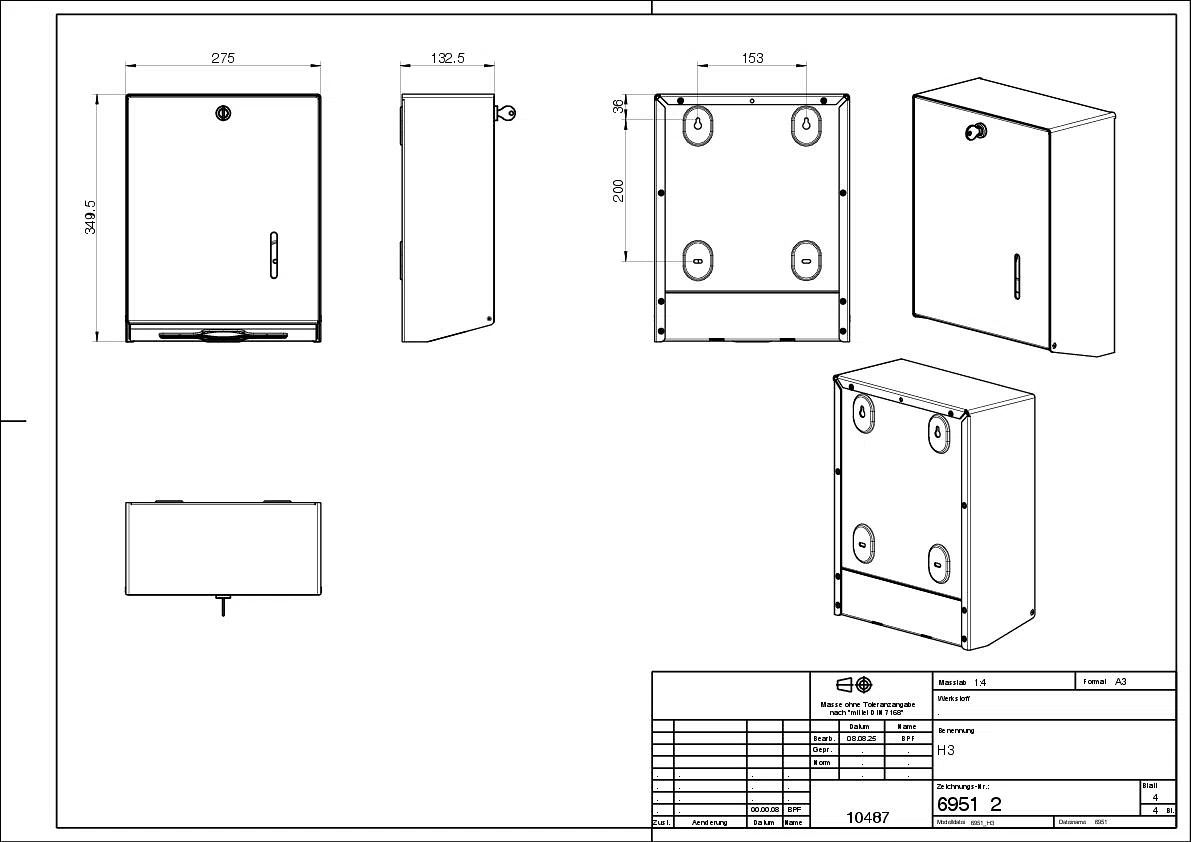 MediLine 750 Aluminium eloxiert