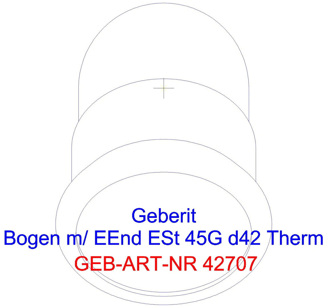 GE Mapress Therm Bogen 45Gr d42 mit Einschubende_42707_g