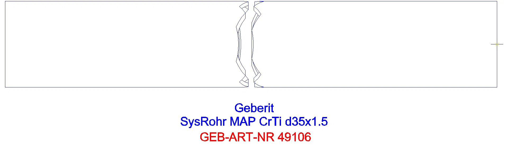 GE Mapress Therm Systemrohr CrTi d28x1,2 L:6m_49106_l