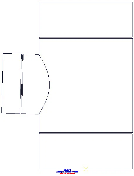 GE PE Abzweig 88,5Gr d315/200_372.196.16.1_A
