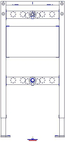 GE Duofix Element f. Dusche und BW 98-112 cm, Wandarmatur UP_111780002_A