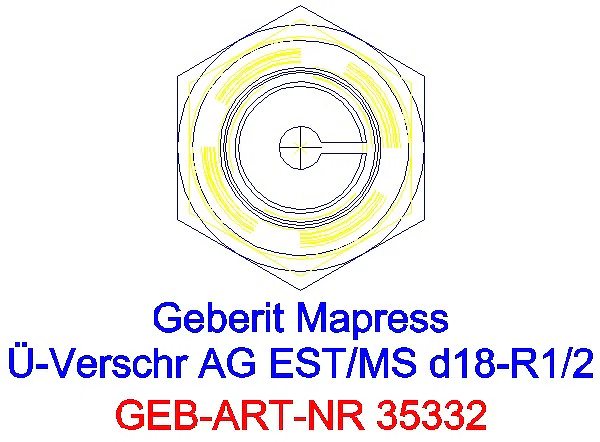GE Mapress Edelstahl Übergangsverschr. mit AG d18-R1/2_35332_L