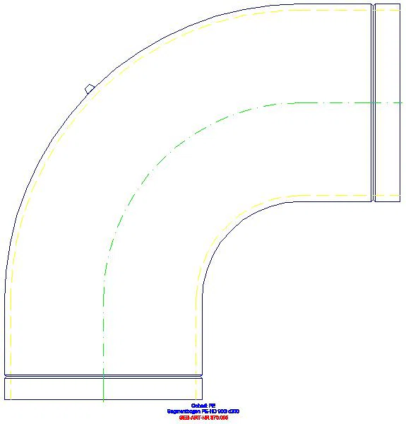GE PE Segmentbogen 90Gr d200_370.055.16.1_A