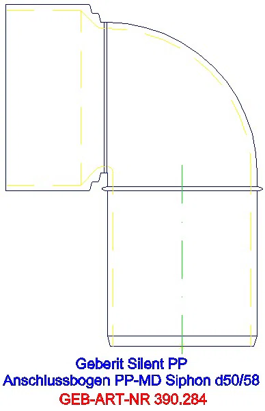 GE Silent-PP Anschlussbogen 90Gr d50/58_390.284.14.1_A