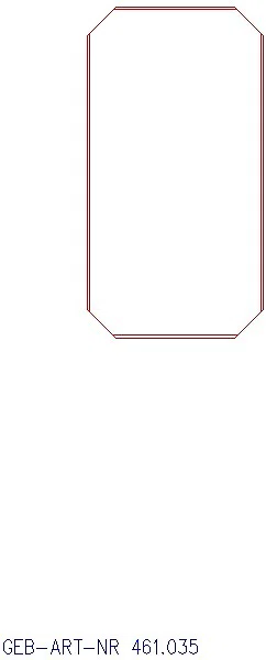GE GIS Montageplatte, für Konsollasten, 31 x 58 cm_461.035.00.1_A