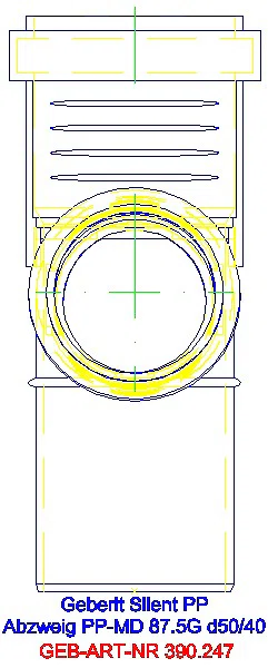 GE Silent-PP Abzweig 87,5Gr d50/40_390.247.14.1_L