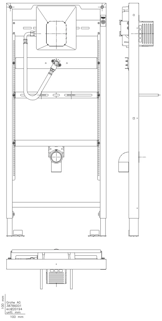 GROHE UR-Element Rapid SL 38786_1 mit Rapido U man./Tectron IR-Elektr. 6/230V