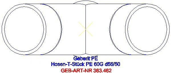 GE PE Hosenabzweig 2 x 30Gr d56/50_363.462.16.1_G