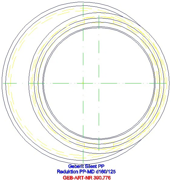GE Silent-PP Reduktion exzentrisch d160/125_390.776.14.1_G
