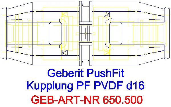 GE PushFitKupplung PVDF d16_650.500.00.1_A